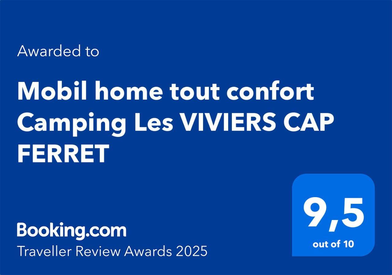 Mobil Home Tout Confort Camping Les Viviers Cap Ferret Lège-Cap-Ferret 외부 사진